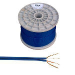 cablu 2rca 4mm albastru rola                                                                                                                                                                                                                              