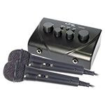 mixer karaoke cu 2 microfoane                                                                                                                                                                                                                             
