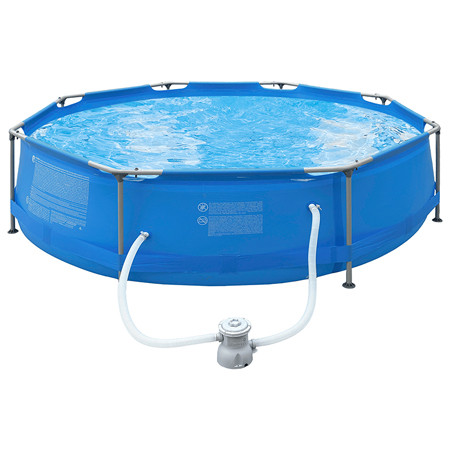 Piscina cadru metalic 305 h76 filtru                                                                                                                                                                                                                      
