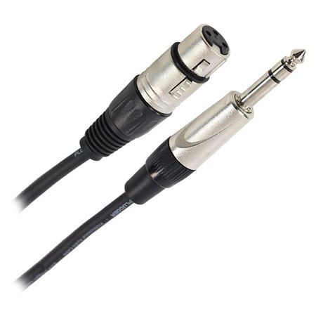 Cablu xlr mama - jack 6.35 tata stereo 15m                                                                                                                                                                                                                