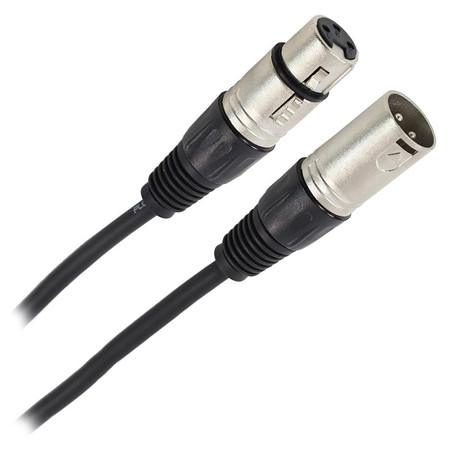 Cablu xlr mama - xlr tata stereo 15m                                                                                                                                                                                                                      