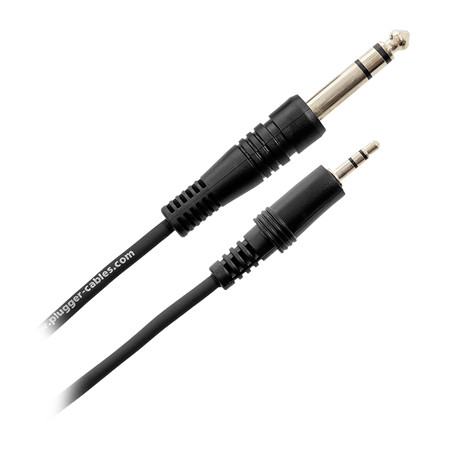 Cablu jack 3.5 tata stereo - jack 6.35 tata stereo 6m                                                                                                                                                                                                     