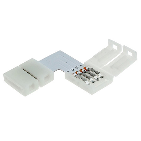 Conector banda led rgb 10mm model in l                                                                                                                                                                                                                    