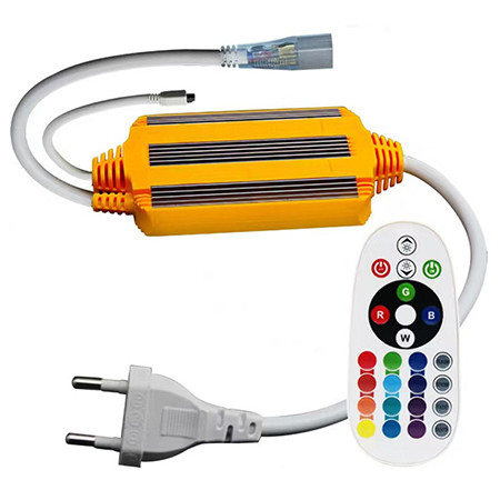 Alimentator banda led cu controller rgb                                                                                                                                                                                                                   