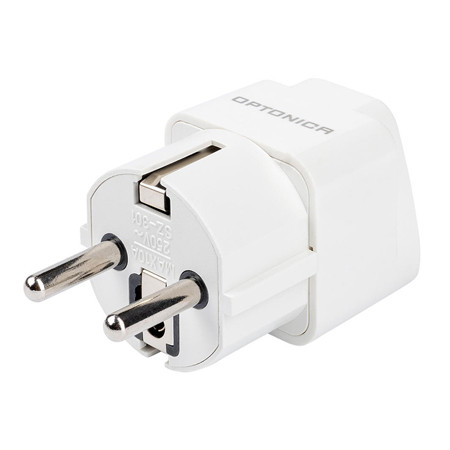 Adaptor norma uk 220v 1000w 10a cupru - alb                                                                                                                                                                                                               