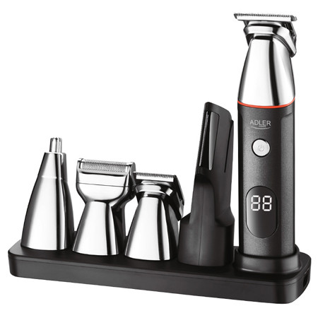 Set 5 in 1 trimmer cu afisaj led ad 2946 adler                                                                                                                                                                                                            