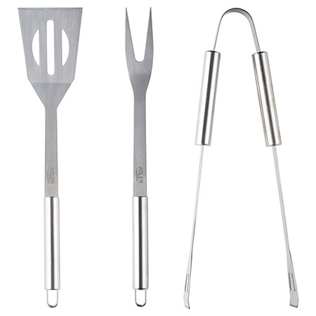 Set accesorii grill inox cu husa ad 6730 adler                                                                                                                                                                                                            