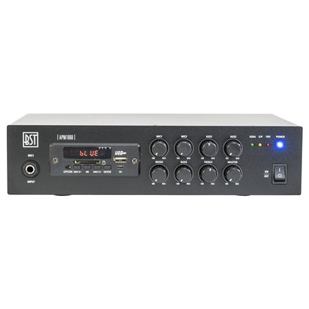 Mixer pa amplificat 100v 60w cu usb/bluetooth/sd/fm                                                                                                                                                                                                       