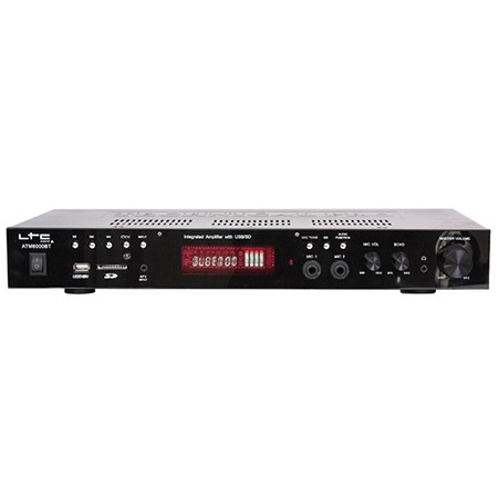 Amplificator karaoke 2x50w fm/bt/usb/sd 2 linii microfon                                                                                                                                                                                                  