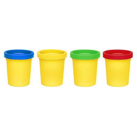 Plastilina 4 culori 100g heroes                                                                                                                                                                                                                           