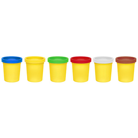 Plastilina 6 culori 100g heroes                                                                                                                                                                                                                           