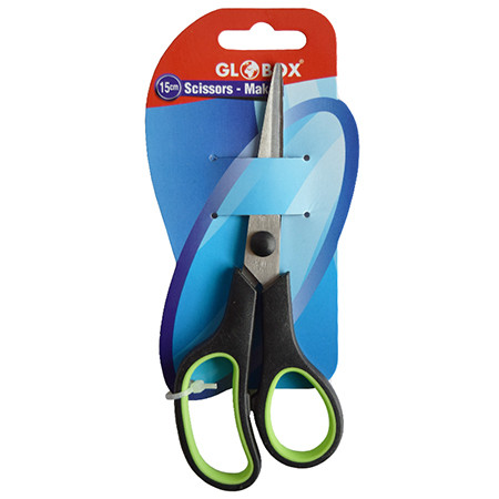Foarfeca birou maner ergonomic 15 cm globox                                                                                                                                                                                                               