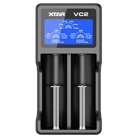 Incarcator portabil li-ion 2x 18650 vc2 xtar                                                                                                                                                                                                              