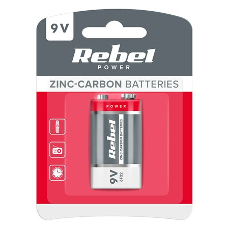 Baterie super-heavy-duty 9v 6f22 / blister                                                                                                                                                                                                                