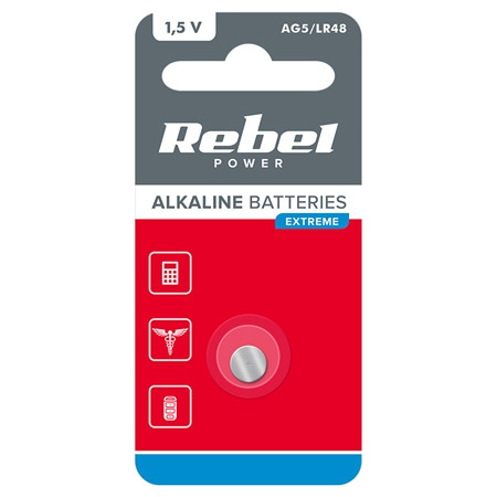 Baterie rebel extreme ag5 1 buc/blister                                                                                                                                                                                                                   