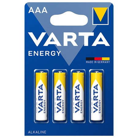 Baterie alcalina energy lr03 bl 4 buc varta                                                                                                                                                                                                               