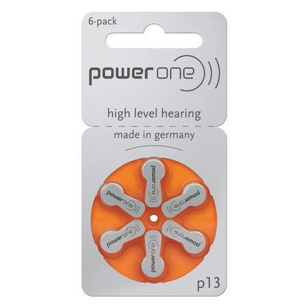 Baterii auditive power one p13 bl 6 varta                                                                                                                                                                                                                 