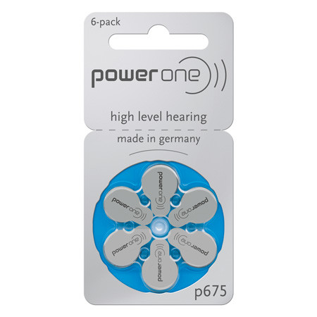 Baterii auditive power one p675 6b varta                                                                                                                                                                                                                  