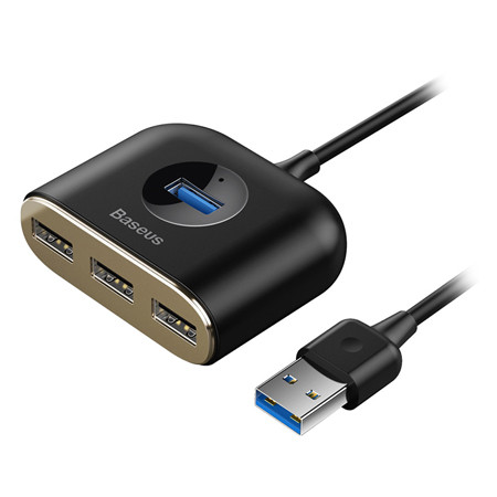 Adaptor usb hub 3.0 4 porturi baseus                                                                                                                                                                                                                      