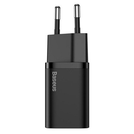 Incarcator retea 1xusb-c super fast charge pd 30w baseus - negru                                                                                                                                                                                          