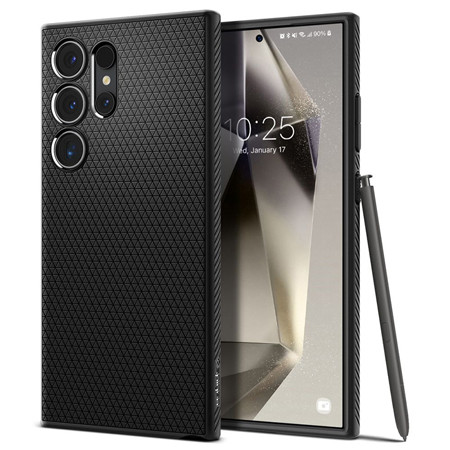 Husa liquid air pentru s24 ultra - negru                                                                                                                                                                                                                  