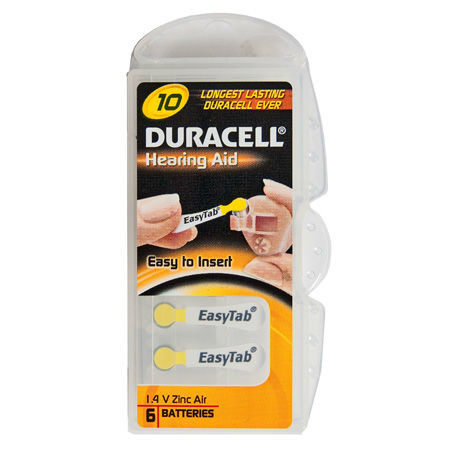 Baterie auditiva duracell 10 blister 6 buc                                                                                                                                                                                                                