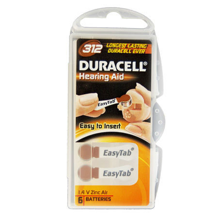 Baterie auditiva duracell 312 blister 6 buc                                                                                                                                                                                                               