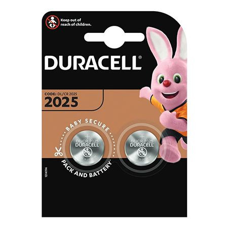 Baterie cr2025 blister 2 buc duracell                                                                                                                                                                                                                     