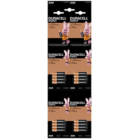 Baterie alcalina duracell lr03 blister 16 buc                                                                                                                                                                                                             