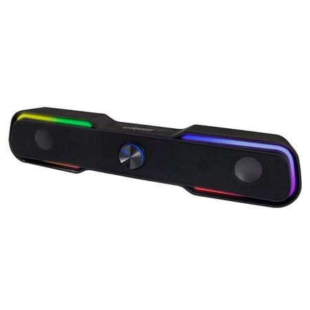 Boxe / soundbar 2.0 usb led rainbow apala esperanza                                                                                                                                                                                                       