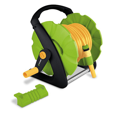 Tambur cu furtun irigare 1/2 20m+2m fieldmann                                                                                                                                                                                                             