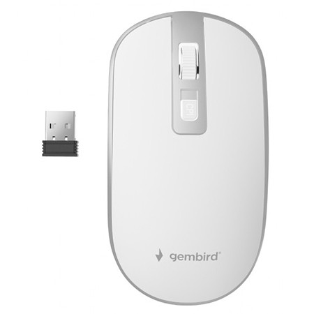 Mouse wireless 1600dpi usb gembird                                                                                                                                                                                                                        