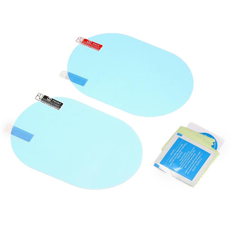 Set folie oglinda auto anti aburire, anti stropi, anti condens                                                                                                                                                                                            