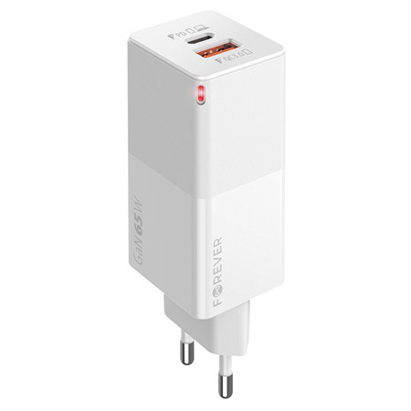 Incarcator retea pd/qc 65w usb c/usb                                                                                                                                                                                                                      
