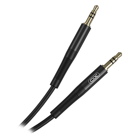 Cablu jack tata 3.5mm - jack 3.5mm tata 1m - negru                                                                                                                                                                                                        