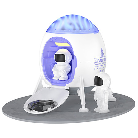 Proiector led starlight cu boxa bluetooth model capsula spatiala                                                                                                                                                                                          