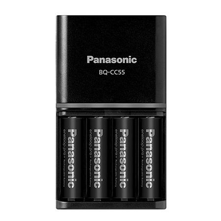 Charger 4 accu aa 2500mah panasonic eneloop pro                                                                                                                                                                                                           