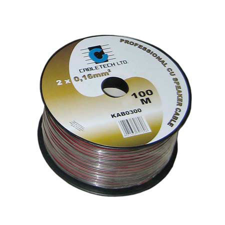 Cablu difuzor negru 0.75mm cu                                                                                                                                                                                                                             