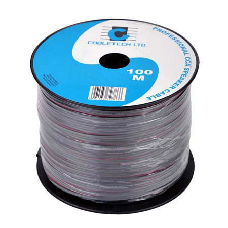 Cablu difuzor cca 2x0.50mm negru 100m                                                                                                                                                                                                                     