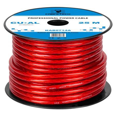 Cablu putere cu-al 8ga (6.7mm/8.31mm2) 25m ro                                                                                                                                                                                                             