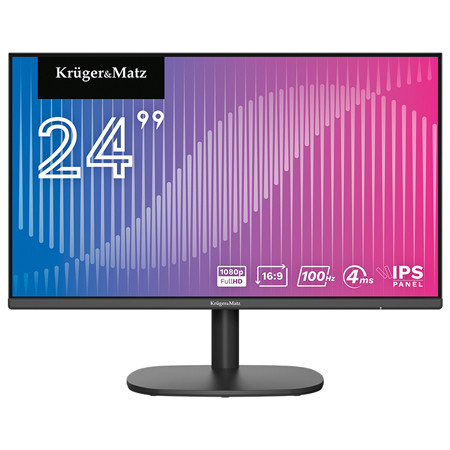 Monitor ips e-led 100hz 4ms 24 inch kruger matz                                                                                                                                                                                                           