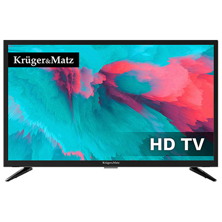 Tv hd 24inch 61cm 220v 12v kruger matz                                                                                                                                                                                                                    