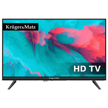 Tv hd 24inch 61cm 220v 12v kruger matz                                                                                                                                                                                                                    
