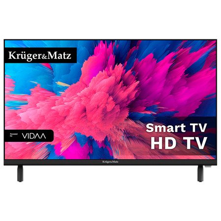 Tv led hd smart vidaa 24inch 61cm 220v kruger matz                                                                                                                                                                                                        