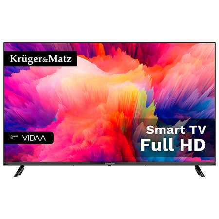 Tv full hd 43 inch 108cm smart vidaa kruger matz                                                                                                                                                                                                          