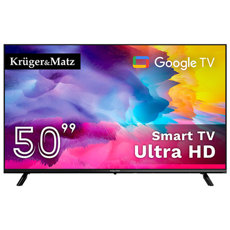 Google smart tv 50 inch 126cm ultrahd 4k kruger matz                                                                                                                                                                                                      