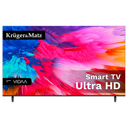 Tv ultrahd 4k 55 inch 140cm smart vidaa kruger matz                                                                                                                                                                                                       