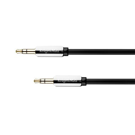 Cablu jack 3.5-3.5 1.0m kruger matz                                                                                                                                                                                                                       