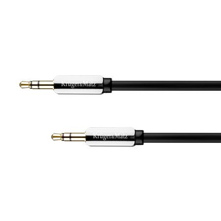 Cablu jack 3.5 tata - tata 1.8m kruger matz                                                                                                                                                                                                               