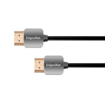 Cablu hdmi - hdmi 4k uhd 1.8m kruger matz                                                                                                                                                                                                                 